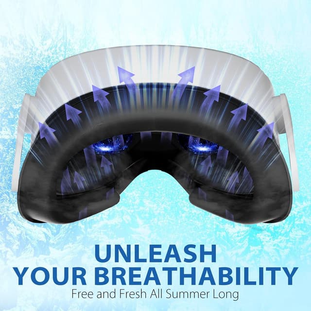 Detalle 2 de DESTEK Cooling Face Pad replacement for Oculus Quest 2