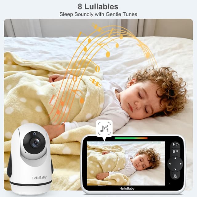 Thumbnail 5 de HelloBaby 6-Inch Video Baby Monitor