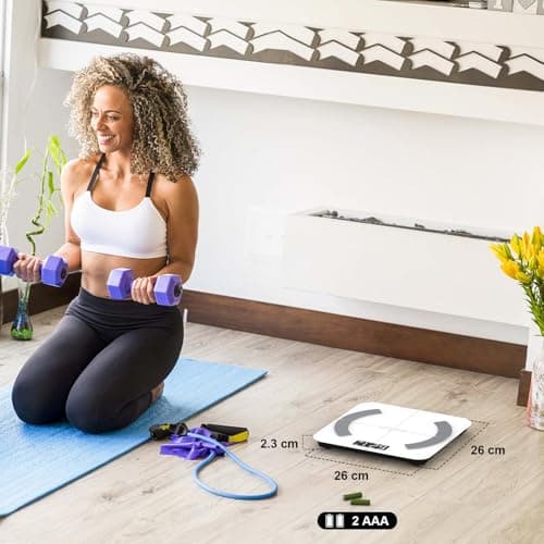 Thumbnail 6 de Bascula Digital SmartFit 180kg con App y Monitores💪