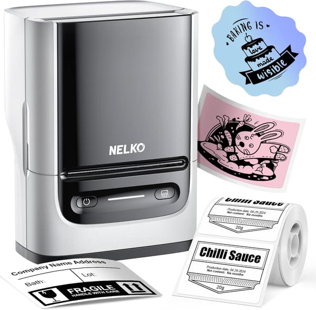 Detalle de Nelko PM220 2 Inch Bluetooth Label Printer