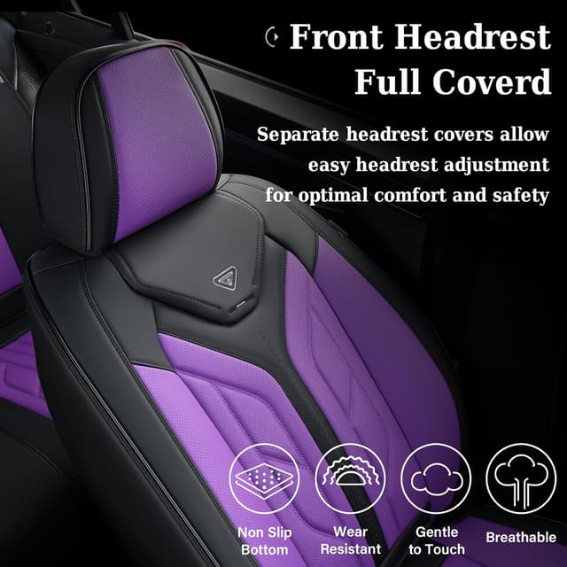 Thumbnail 4 de Coverado Car Seat Covers Full Set 5‑Piece