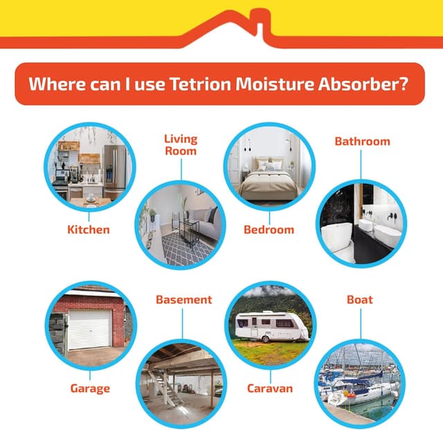 Thumbnail 5 de Tetrion Moisture Absorber Refill Pack 4 Tabs