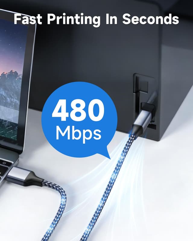 Thumbnail 3 de USB Druckerkabel 5M USB A auf USB B