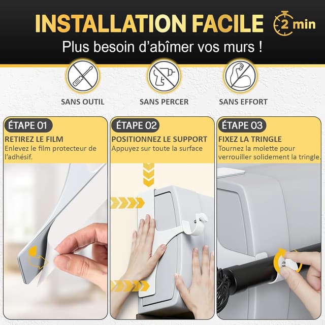 Detalle 1 de La Maison Dorée supports tringle rideaux 2