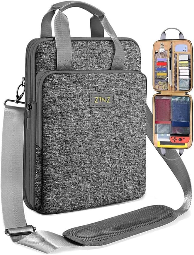 Detalle de ZINZ 12.9–13" Laptop Case Shoulder Bag (Expandable) with valuables compartment