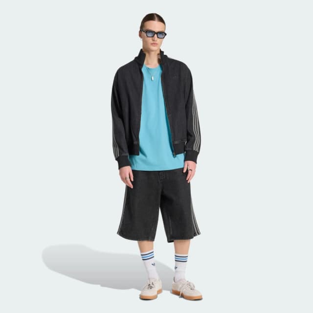 Detalle de Camiseta estampada Adidas Japanese Racing Manga azul