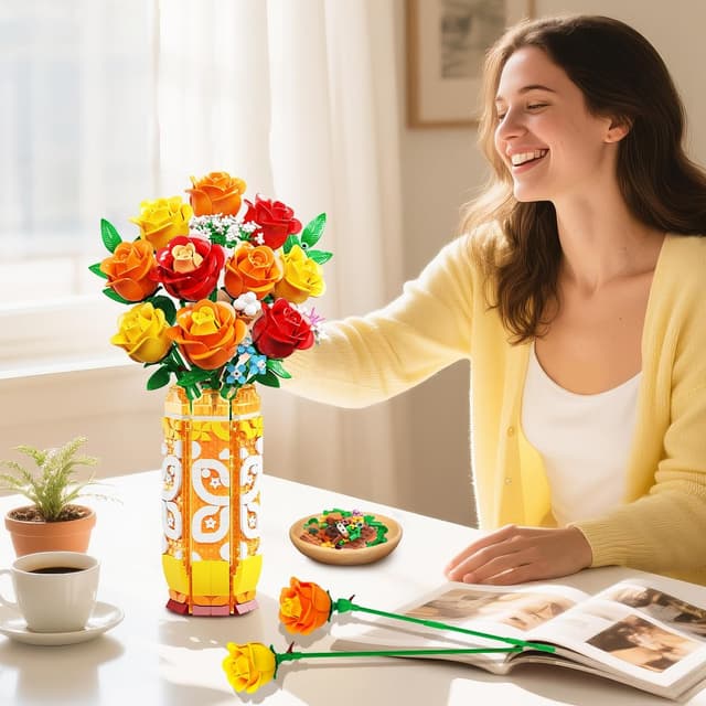 Thumbnail 5 de CUBIMANA Blumenstrauß-Bausatz mit Vase