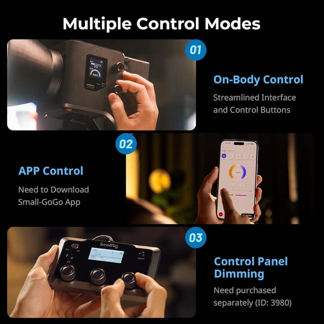 Thumbnail 5 de SMALLRIG RC 220D Pro 220 W