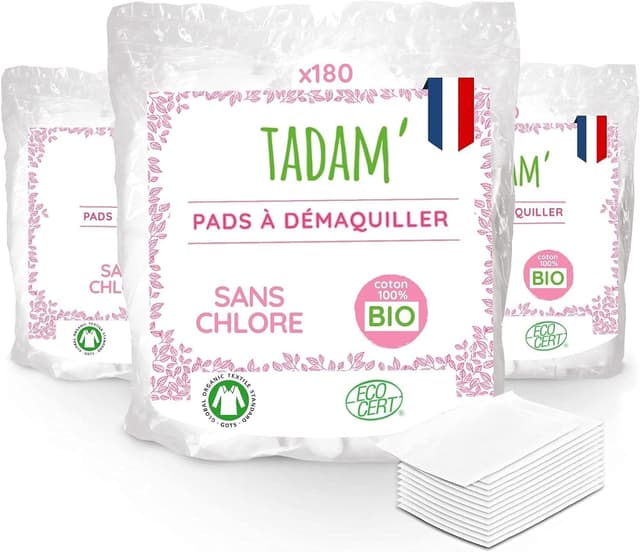 Thumbnail 5 de TADAM' 600 disques coton bio 100%