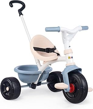 Detalle de Smoby Be Fun Azul: Triciclo Evolutivo con Seguridad