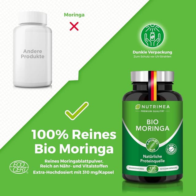 Thumbnail 5 de Moringa Oleifera Bio 120 Kapseln đ±