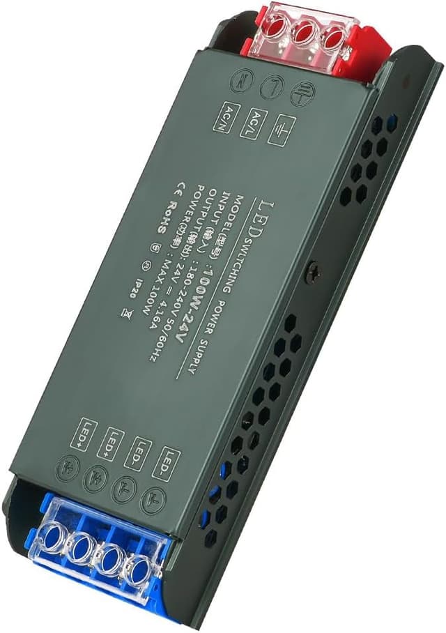 Detalle de URAQT Trasformatore LED 24V 100W Ultra Sottile