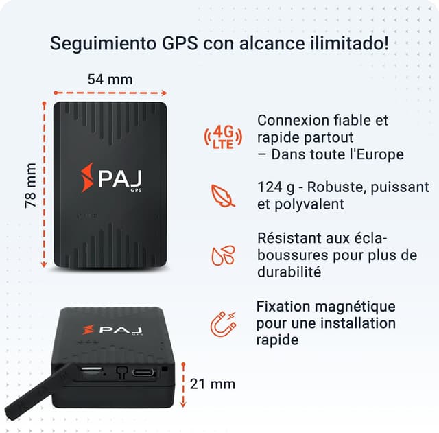 Thumbnail 5 de PAJ GPS COMPACT Finder 4G Traceur GPS