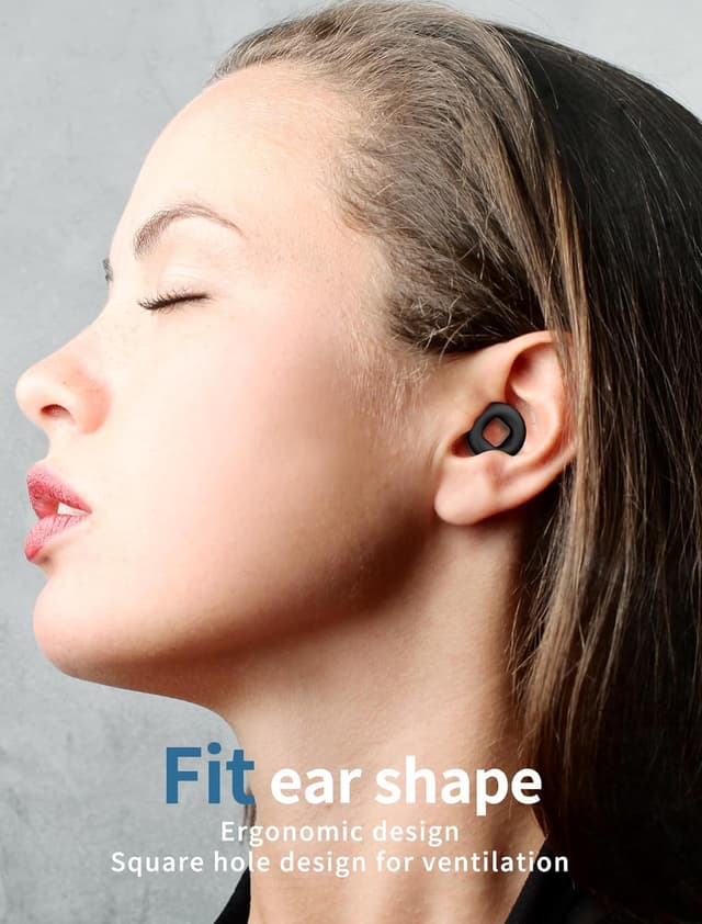 Detalle 2 de NEUTYPECHIC Bouchons d'Oreilles Dormir Silicone