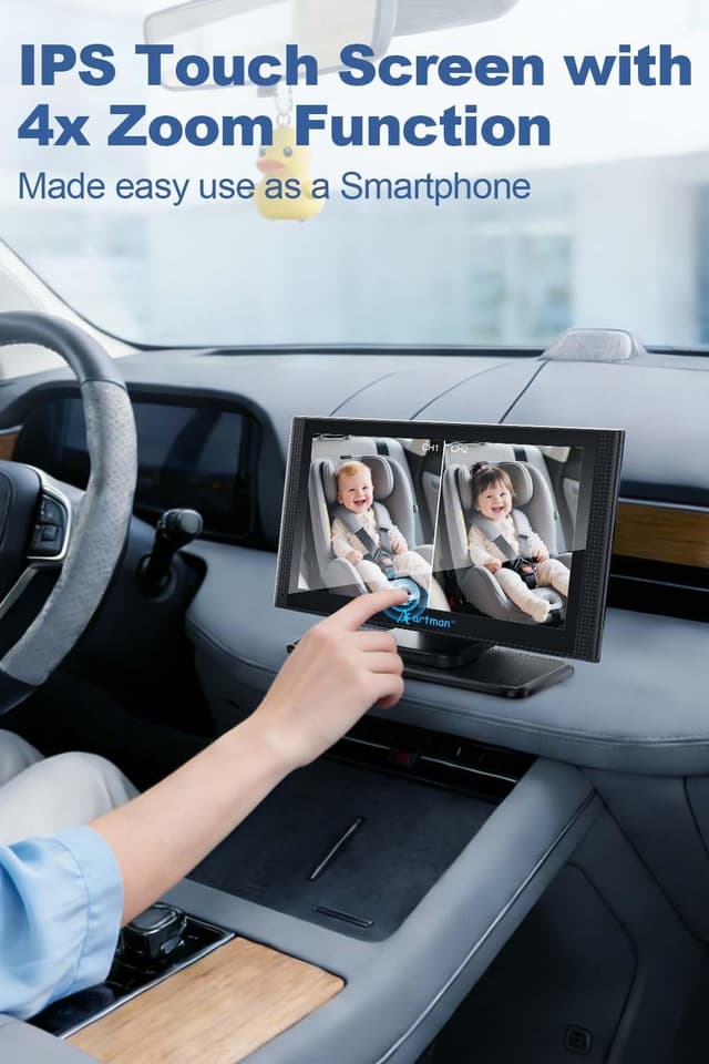 Thumbnail 1 de Artman 2-Kids Baby Car Camera Monitor