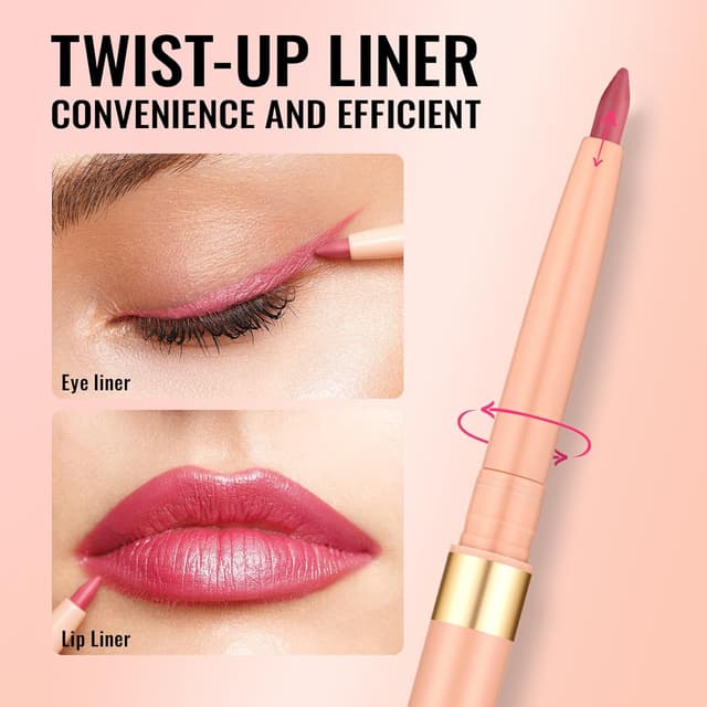 Thumbnail 4 de OULAC Rosa Lipliner Wasserfest Pink Treat