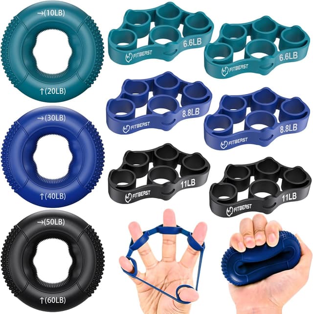 Detalle de FitBeast Griffkrafttrainer Krafttraining für Hände