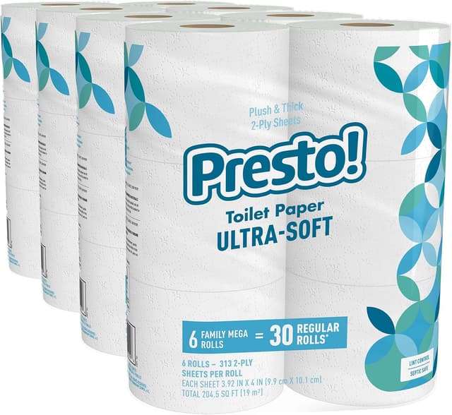 Imagen de Presto! Mega Roll toilet paper 308 🧻 en OfertitasTOP