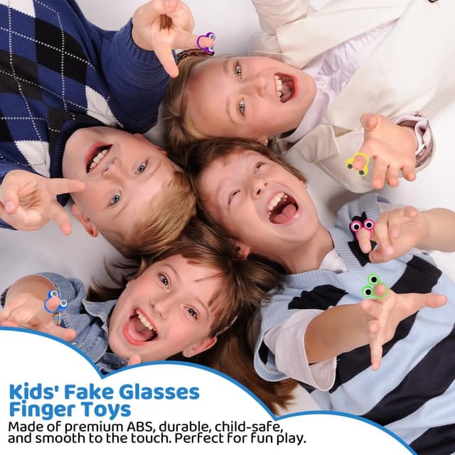 Thumbnail 3 de Aolso 50PCS Marionnettes à Doigt multicolores