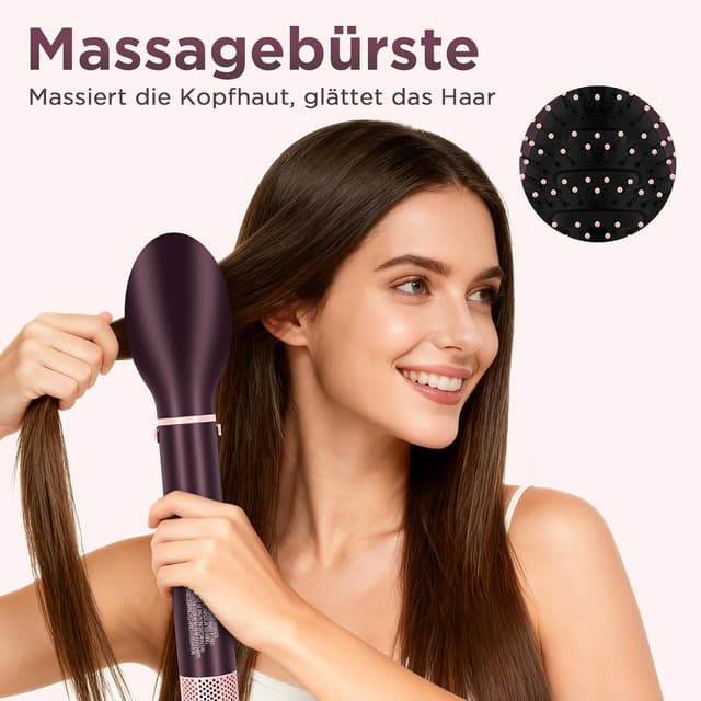 Thumbnail 6 de PARWIN PRO BEAUTY MaxAIR 2.0 7-in-1 Airstyler Set (Doppelspannung) „Jasper Plum“