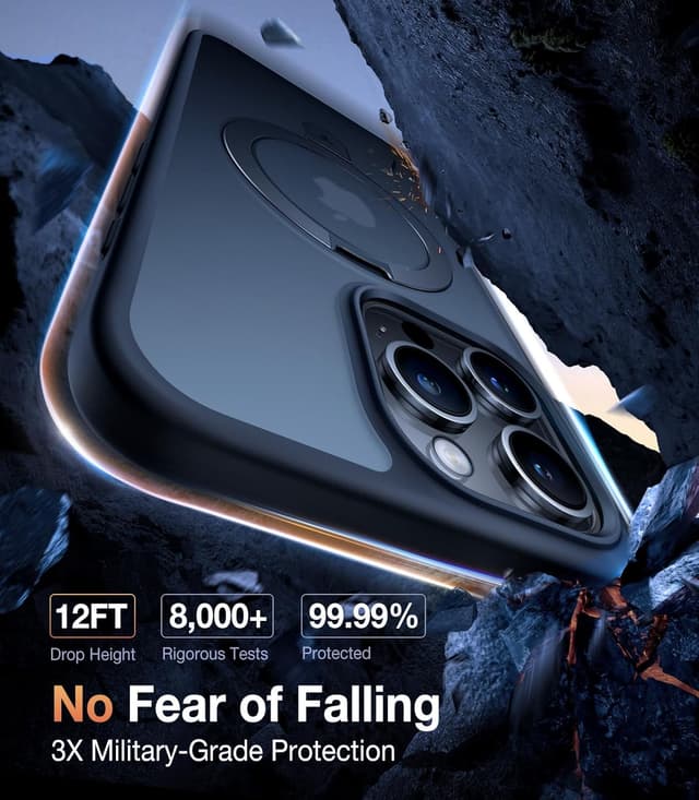 Detalle de TORRAS Ostand iPhone 16 Pro Max Case 6.9