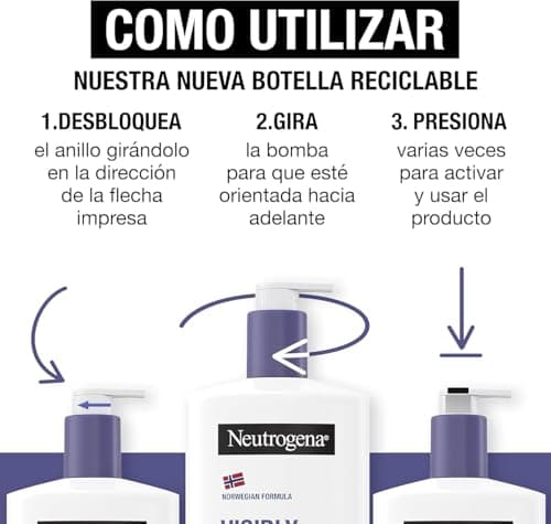 Thumbnail 5 de Neutrogena Fórmula Noruega Loción Reafirmante 2x750 ml