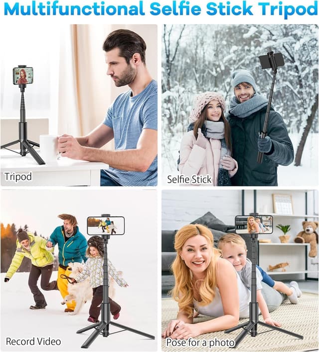 Thumbnail 6 de Gahenwo selfie stick phone tripod 67-inch