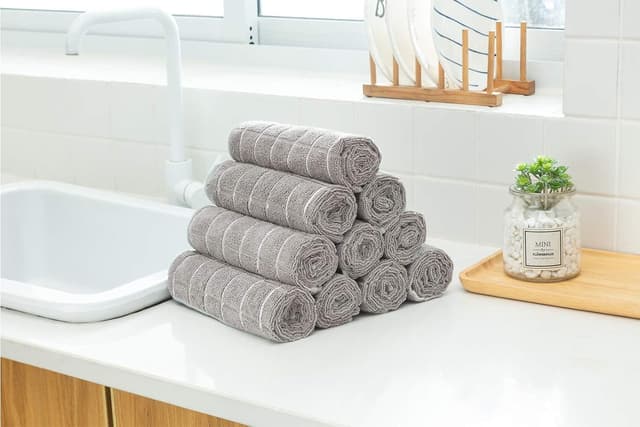 Thumbnail 5 de Microfiber Dish Towels 26 x 18 8-Pack
