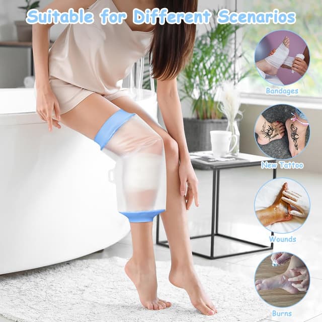 Thumbnail 5 de AOOWU Copertura per Doccia al Ginocchio impermeabile