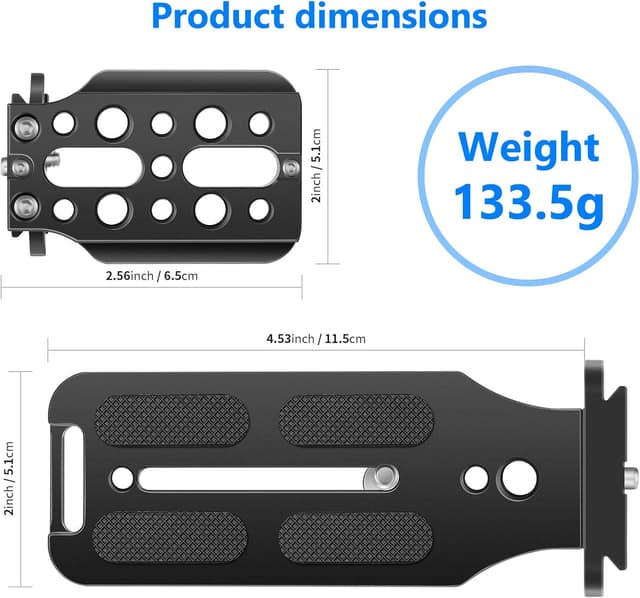 Detalle 2 de NEEWER L a QR verticale 1/4 compatto