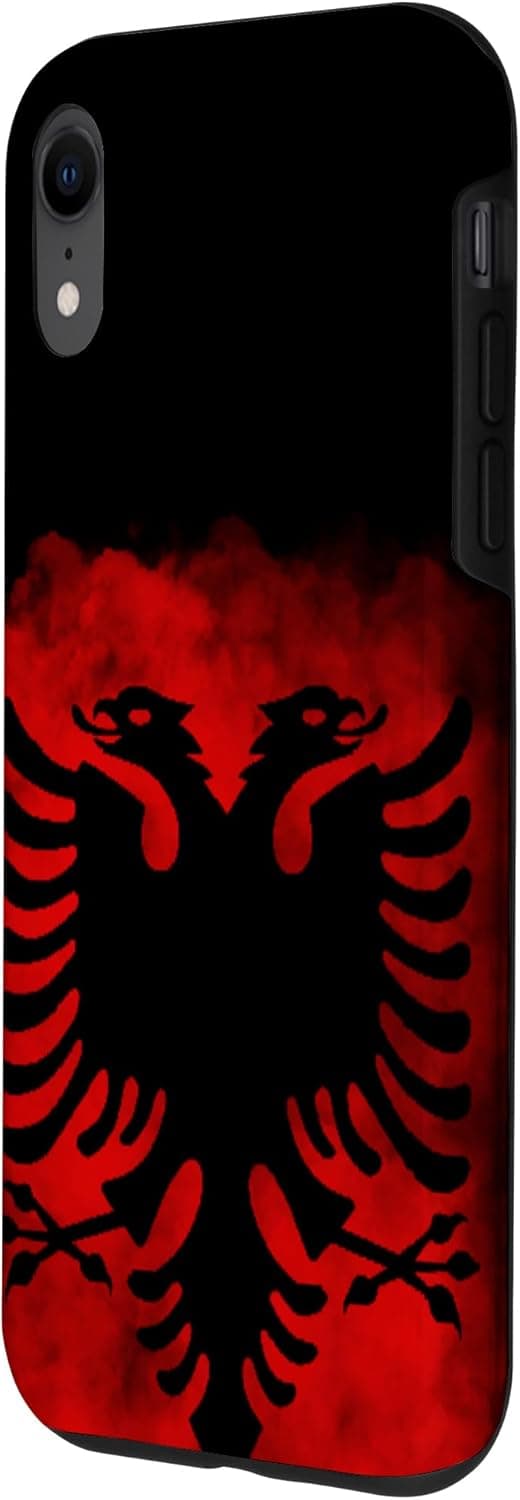 Detalle 2 de Custodia per iPhone XR Bandiera albanese 1 custodia