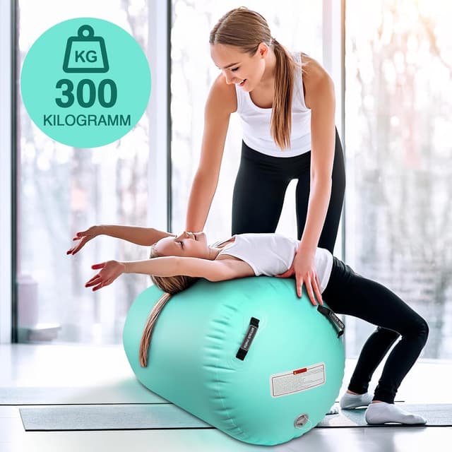 Detalle 2 de Airtrack Matte Aufblasbare Air Roll 100 cm Gymnastikrolle