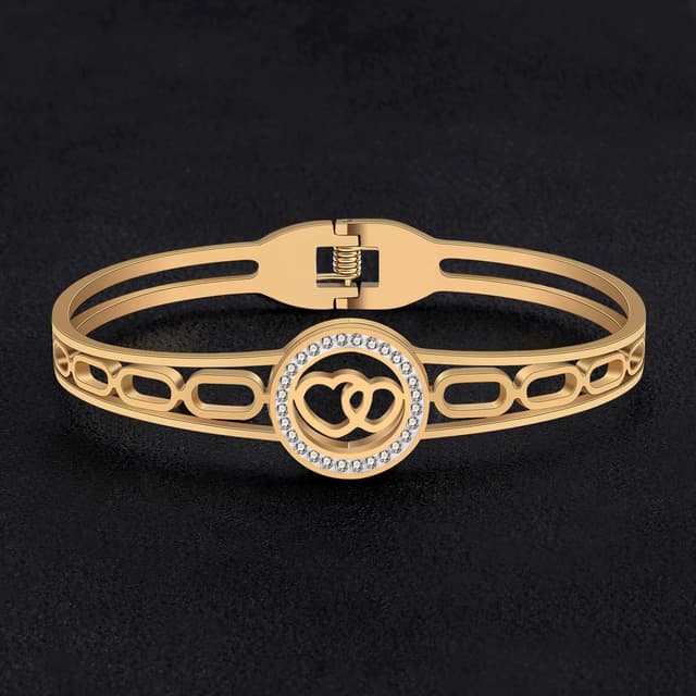 Thumbnail 4 de DOWAY Pulsera acero inoxidable chapado oro plata