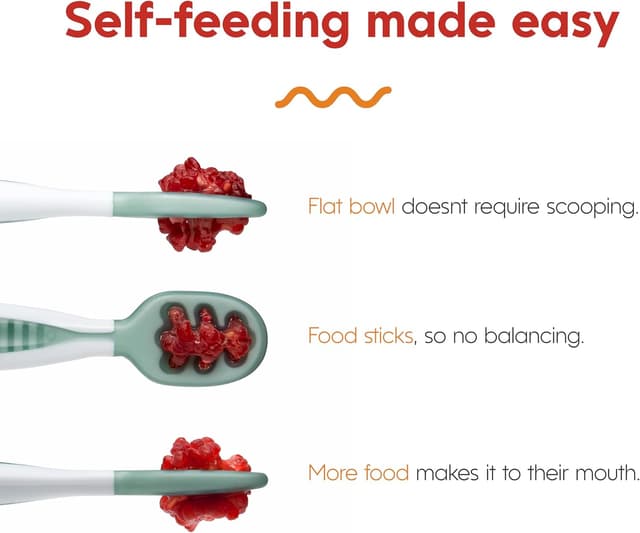 Detalle de NumNum GOOtensil Baby Spoons set 6 pack