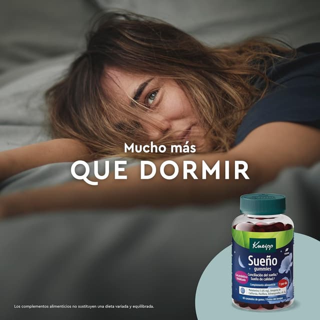 Detalle 2 de Kneipp Sueño Gummies 60 gominolas 🍬