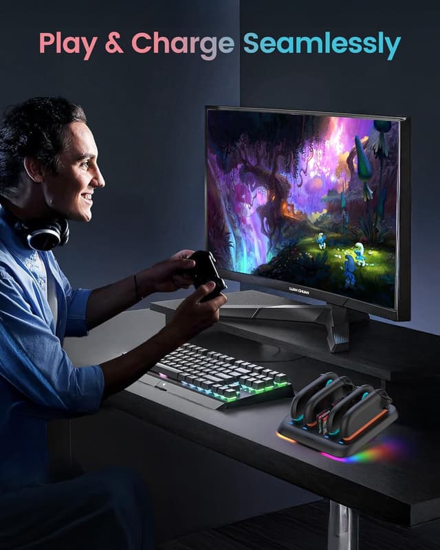 Thumbnail 4 de TRANSNOVO Ladestation für Nintendo Switch 2