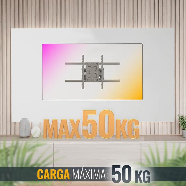 Thumbnail 5 de RICOO Soporte TV Pared Giratorio e Inclinable 40-65"