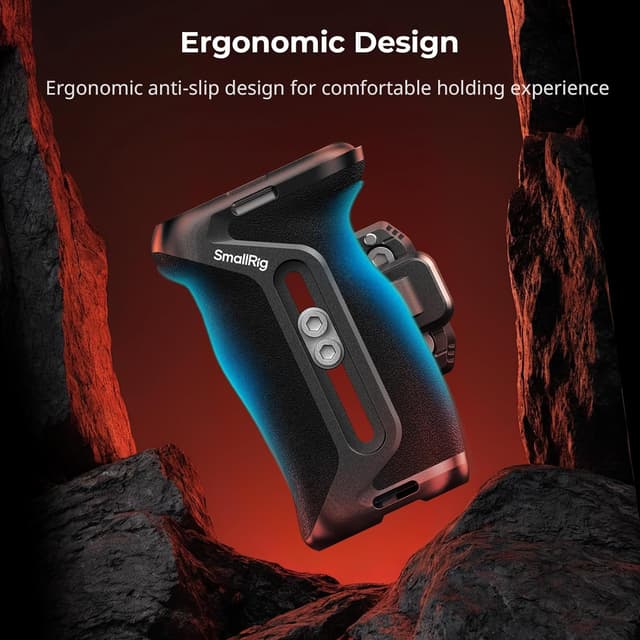 Thumbnail 6 de SmallRig HawkLock H21 QR Seitengriff Side Handle mit NATO-Schiene – 5633 (36 mm höhenverstellbar, für Links oder Rechtshänder)