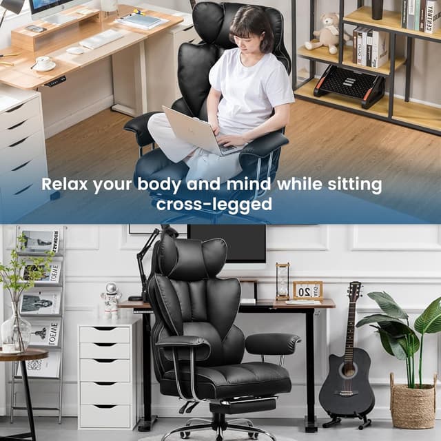 Detalle 2 de GTPLAYER Silla Gaming Ergonómica Negro 160 kg