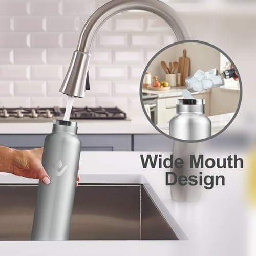 Thumbnail 6 de Botella térmica 1 L acero inoxidable, aislamiento al vacío 💧