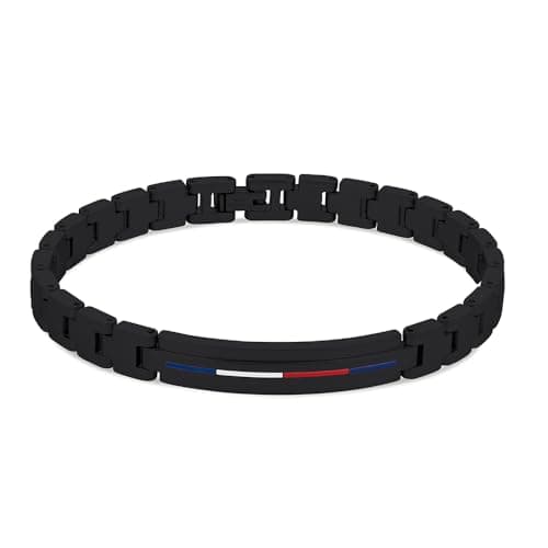 Detalle de Tommy Hilfiger 2790312 Pulsera eslabones negro