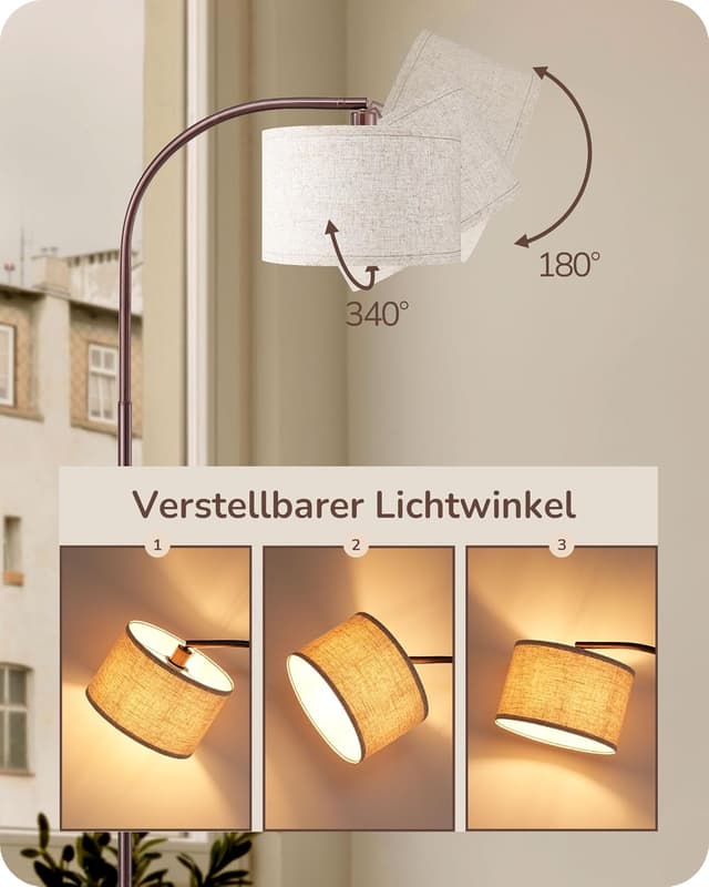 Detalle 2 de EDISHINE Stehlampe 161 cm