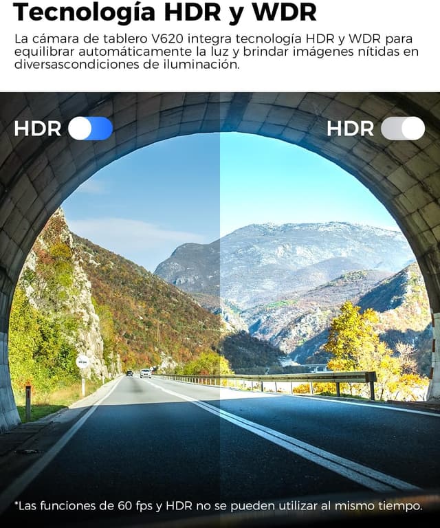 Thumbnail 4 de LINGDU V620 Dashcam 4K con GPS