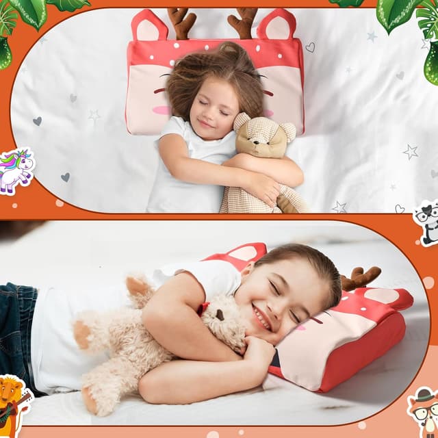 Detalle 2 de YAOZUP Calmly Kinderkissen 46x26 cm Kopfkissen