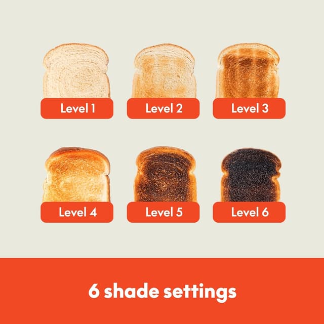 Thumbnail 5 de bella 2 Slice Slim Toaster 900W