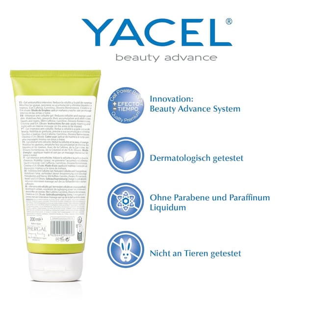 Thumbnail 5 de Yacel Cellublock Anti-Cellulite-Creme 200 ml