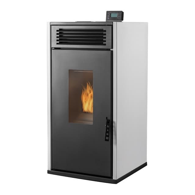 Detalle de Eider Gaia Termoestufa pellets 16 kW, 20 kg