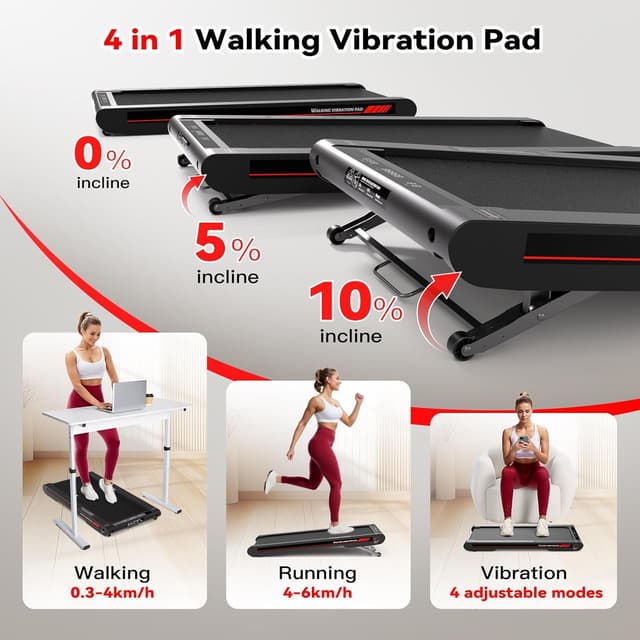 Thumbnail 2 de Lysole 4 in 1 Walking Vibration Pad 4 modes