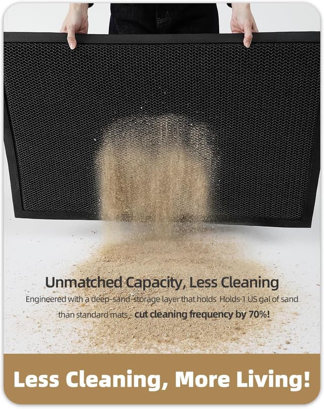 Thumbnail 3 de COLOR&GEOMETRY High Stretch Silk Doormat 43x76cm 🧽