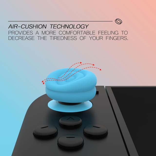 Detalle 2 de playvital Copri Levette Analogiche per Switch 2